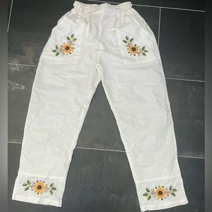 Sunflower linen pants